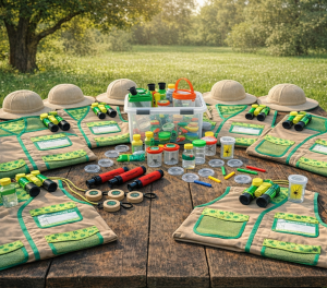 Preview: Party-Verleihkiste "Entdecker und Forscher"